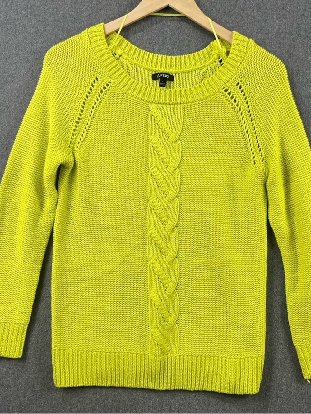 APT.9 Cable Knit Sweater | NWOT | Size S